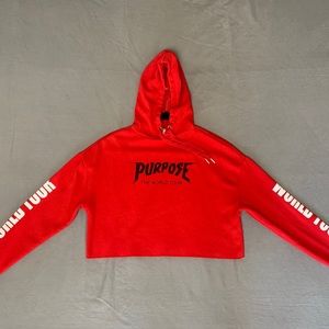 Cropped hoodie